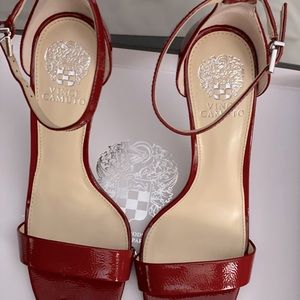 Raven Red Vince Camuto VC-Lauralie Strappy Heels